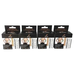 JB Tape Kinesiology Sports Tape - Elastic, Cotton, Pain Relief, Support‎